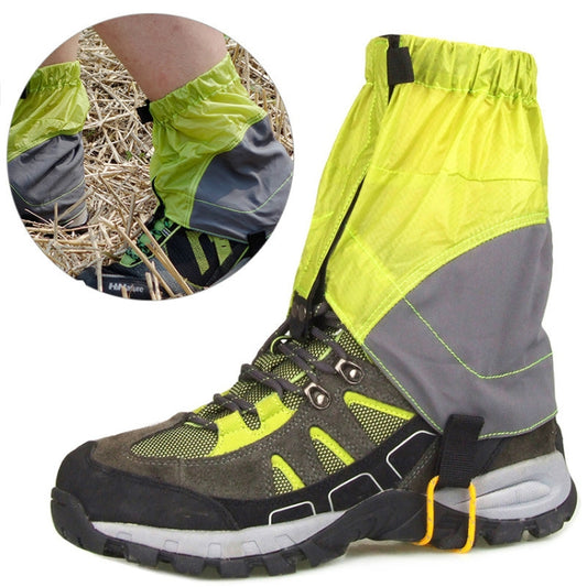 Outdoor Mountaineering Sandproof Waterproof Tearproof Legging Protective Case(Green) - Mountaineering Outfit by PMC Jewellery | Online Shopping South Africa | PMC Jewellery | Buy Now Pay Later Mobicred