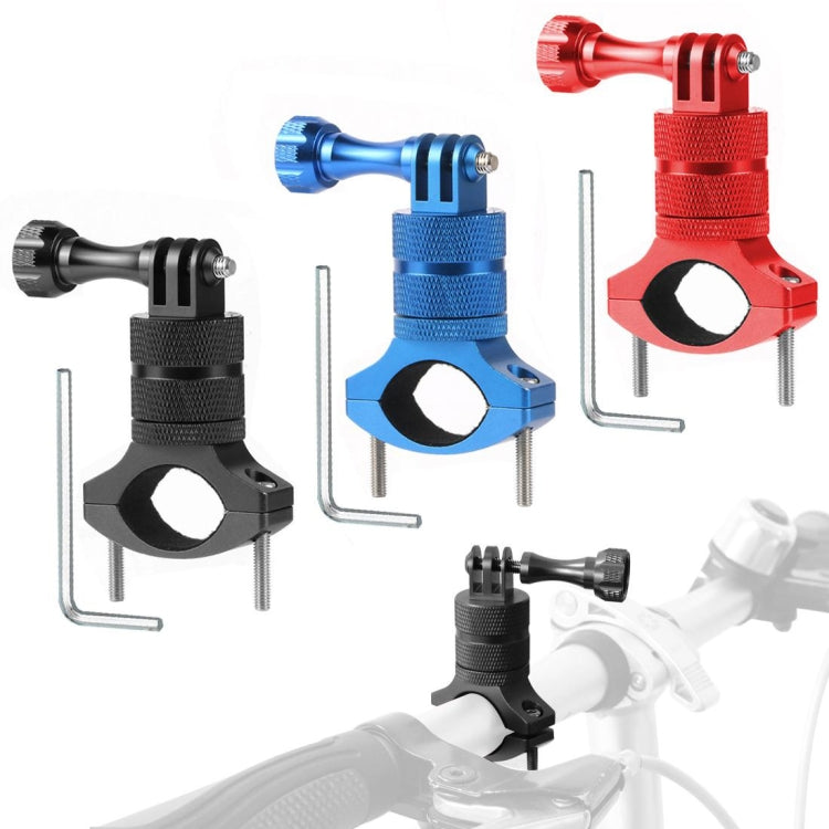 Aluminum Alloy Bicycle Mounting Bracket Bicycle Clip For Action Camera(Red) - Bicycle Handlebar Mount by PMC TechLife | Online Shopping South Africa | PMC TechLife | Buy Now Pay Later Mobicred
