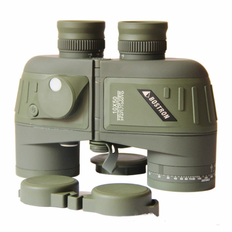 Bostron Telescope High-definition Navigation Floating 10X50 with Compass Waterproof Ranging Low Light Level Night Vision Binoculars - Binoculars by PMC Jewellery | Online Shopping South Africa | PMC Jewellery | Buy Now Pay Later Mobicred