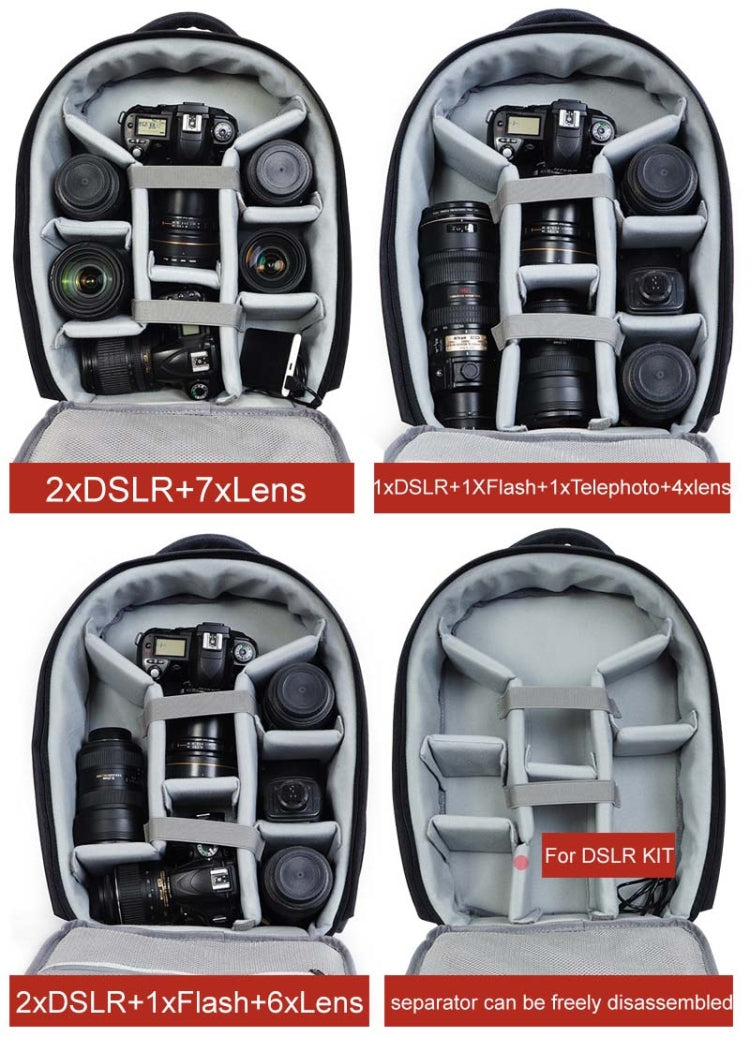 CADeN USB SLR Camera Bag Professional  Waterproof Portable Unisex Camera Bag - free shipping - PMC TechLife - Order now!