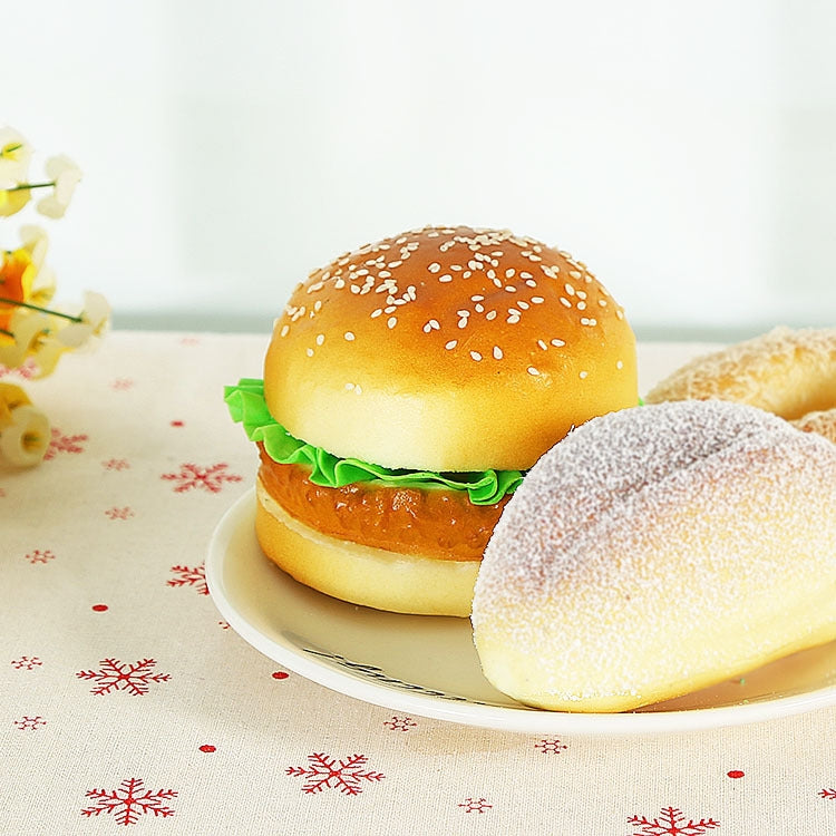 PU Simulation Burger Model Fake Bread Ornaments Photography Props Home Decoration Window Display - Desktop Ornaments by PMC Jewellery | Online Shopping South Africa | PMC Jewellery | Buy Now Pay Later Mobicred