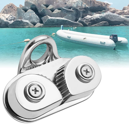 Marine Sailboat 316 Stainless Steel Pulley Rope Clamp - Marine Accessories & Parts by PMC Jewellery | Online Shopping South Africa | PMC Jewellery | Buy Now Pay Later Mobicred