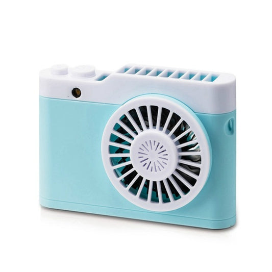 Portable Mini Usb Charging Camera Fan Hanging Neck Small Fan(Blue) - Electric Fans by PMC Jewellery | Online Shopping South Africa | PMC Jewellery | Buy Now Pay Later Mobicred