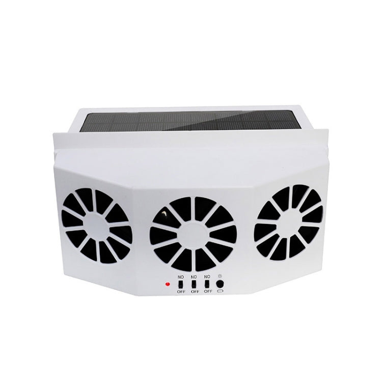 Solar Car Radiator Energy Saving Environmental Protection Detoxification Deodorization Radiator(White) - Heating & Fans by PMC Jewellery | Online Shopping South Africa | PMC Jewellery