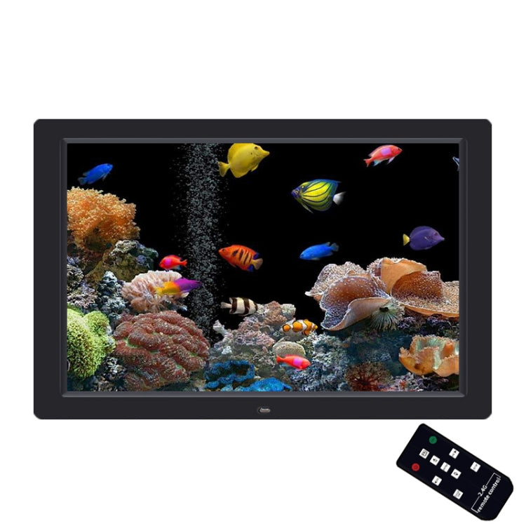 DPF-1201 12 inch 1280x800 Resolution Wall Mounted Advertising Machine LCD Electronic Photo Frame, Plug:US Plug(Black) - free shipping - PMC TechLife - Order now!