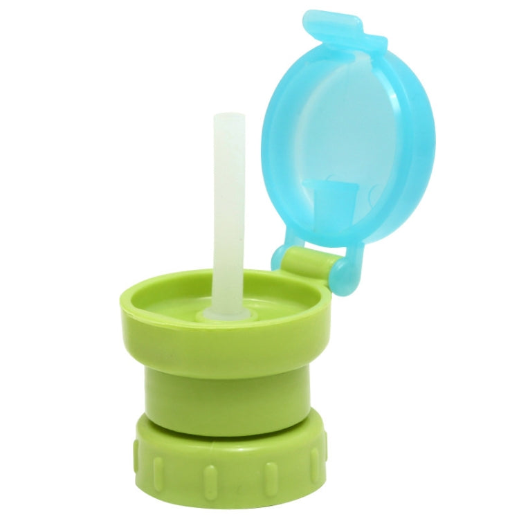 Children Portable Bottled Drinks Anti-overflow Anti-squash Replacement Straw Cap(Green) - Drinking Tools by PMc TechLife | Online Shopping South Africa | PMc TechLife | Buy Now Pay Later Mobicred