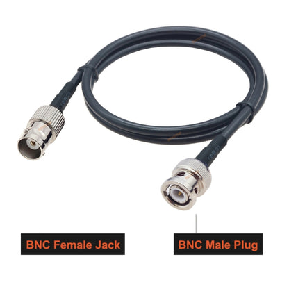 BNC Female To BNC Male RG58 Coaxial Adapter Cable, Cable Length:10m - Connectors by PMC Jewellery | Online Shopping South Africa | PMC Jewellery | Buy Now Pay Later Mobicred