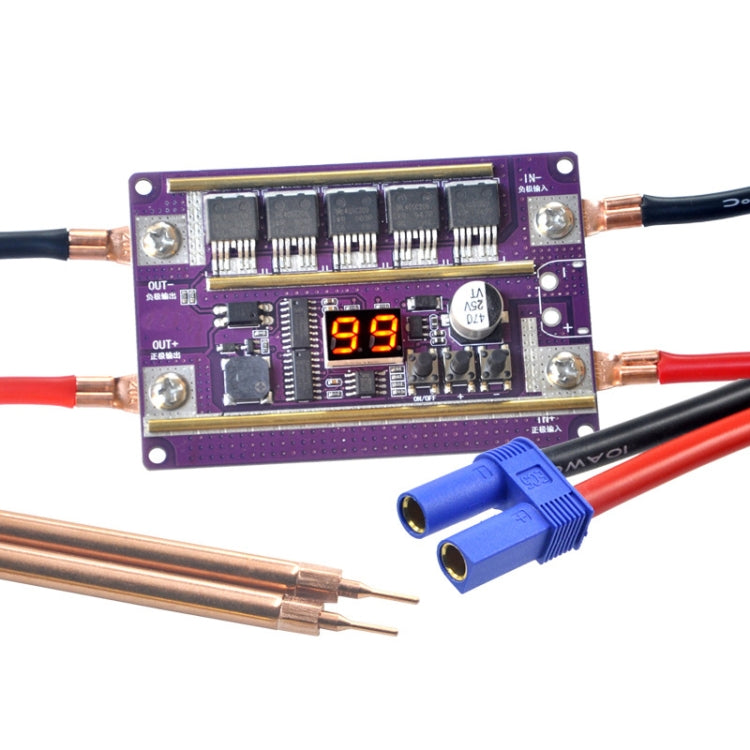 Start Treasure Version 12V Digital Display DIY Battery Spot Welding Machine Pen Control, Style:6 Square Pen - Others by PMC TechLife | Online Shopping South Africa | PMC TechLife | Buy Now Pay Later Mobicred
