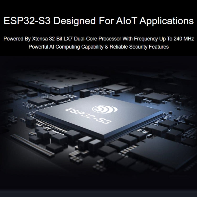 Waveshare ESP32-S3 Microcontroller, 2.4 GHz Wi-Fi Development Board Dual-core Processor - free shipping - PMC TechLife - Order now!