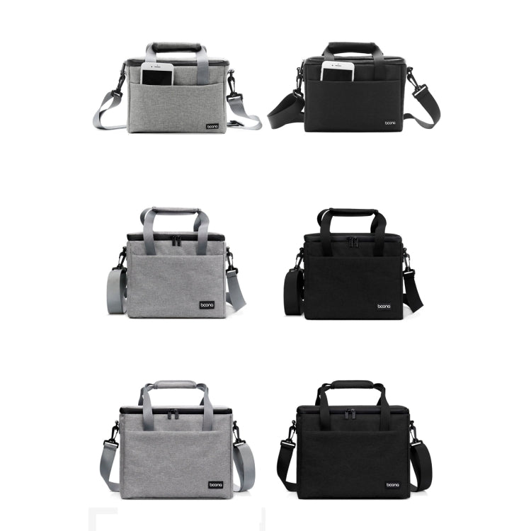 Baona BN-H001 Digital Camera Bag Casual Portable Camera Waterproof Bag, Size:Small(Black) - Strap Satchel by Baona | Online Shopping South Africa | PMC TechLife | Buy Now Pay Later Mobicred