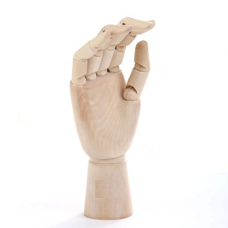 Wooden Doll Hand Joint Movable Hand Model Wooden Hand Art Sketch Tool, Size:7 Inch(Left  Hand) - Teaching Resources by PMC Jewellery | Online Shopping South Africa | PMC Jewellery