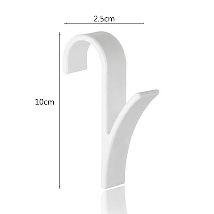 Towel Rail Hanging Bathroom Plastic Hook Rack - Shelf & Hooks by PMC TechLife | Online Shopping South Africa | PMC TechLife | Buy Now Pay Later Mobicred