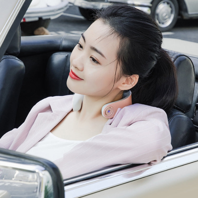 Intelligent Shoulder and Neck Massage Instrument PGG Cervical Spine Physiotherapy Massage Heating Multi-function Neck Protection Instrument, Style:Without Patch(White) - free shipping - PMC TechLife - Order now!