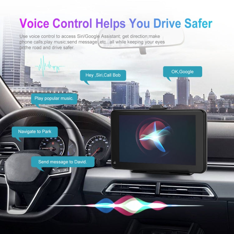 A3135 7 Inch HD Wired Smart Screen With Wireless CarPlay + Android Auto + Android With With 16G Memory Card - Car MP3 & MP4 & MP5 by PMC TechLife | Online Shopping South Africa | PMC TechLife | Buy Now Pay Later Mobicred