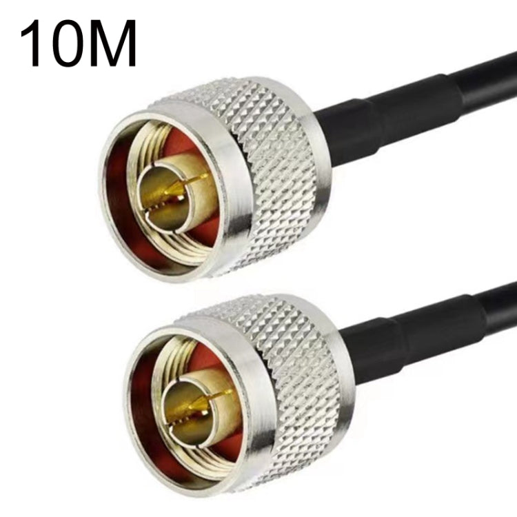 N Male To N Male RG58 Coaxial Adapter Cable, Cable Length:10m - Connectors by PMC Jewellery | Online Shopping South Africa | PMC Jewellery | Buy Now Pay Later Mobicred