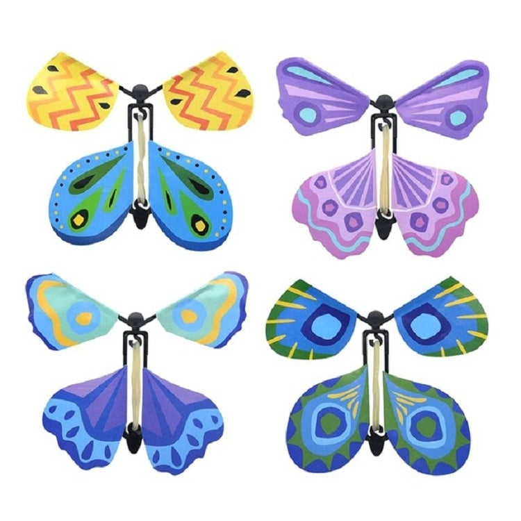 Magic Science Novelty Flying Butterfly Toy Magic Props(Blue + Violet) -  by PMC Jewellery | Online Shopping South Africa | PMC Jewellery