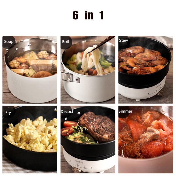 Nathome NDG01 Traveling Multi-purpose Split Folding Frying Pan Household Electric Cooker, Chinese Plug(Blue) - free shipping - PMC TechLife - Order now!