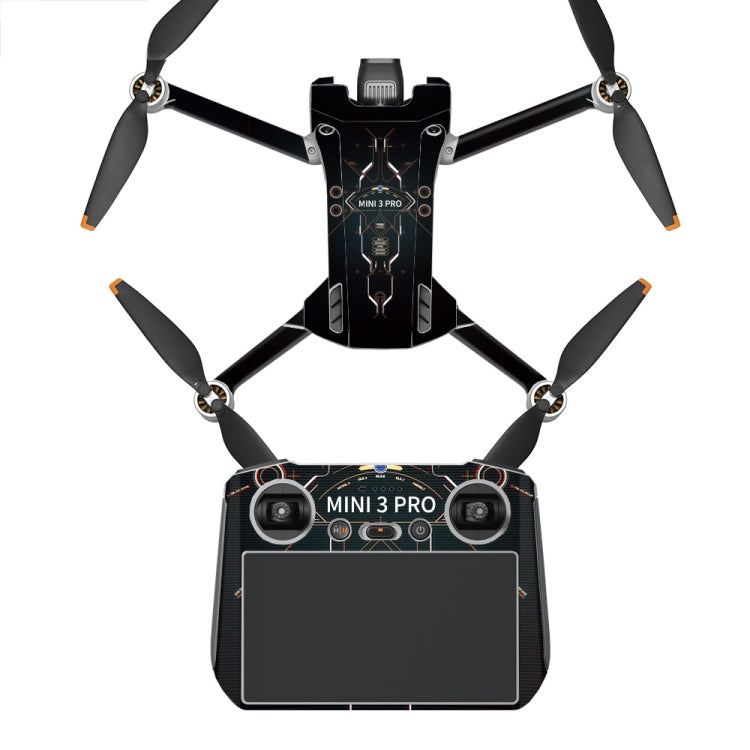 Full Surround Style Waterproof  Sticker For DJI Mini 3 Pro RC With Screen Version(Mn3-01) - Stickers by PMC Jewellery | Online Shopping South Africa | PMC Jewellery | Buy Now Pay Later Mobicred