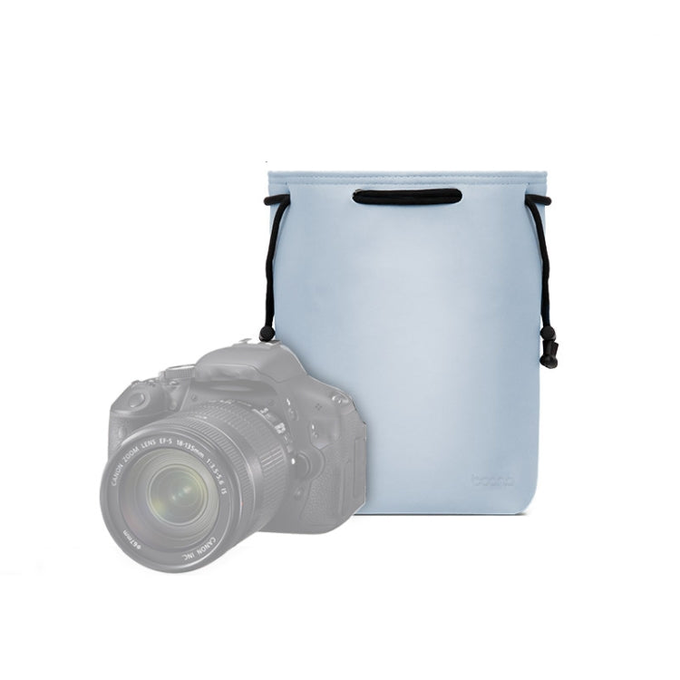 Baona Camera Bag Lens Drawstring Pouch, Size: Medium(Blue) - free shipping - PMC TechLife - Order now!
