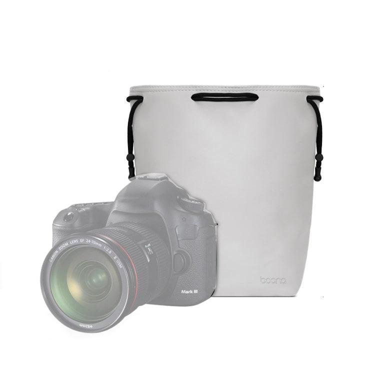 Baona Camera Bag Lens Drawstring Pouch, Size: Large(Gray) - free shipping - PMC TechLife - Order now!