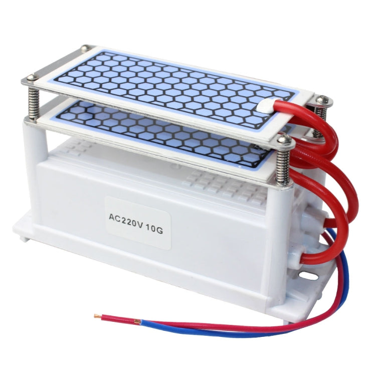 Portable Ceramic Ozone Generator Two Sheets Air Purifier Sterilizing Active Oxygen Purifier(220V  10G) - free shipping - PMC TechLife - Order now!