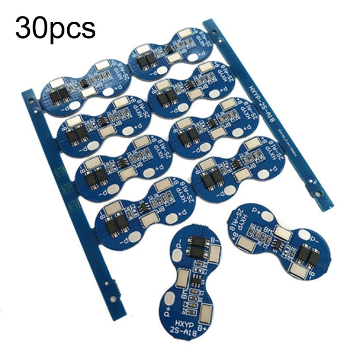 30 PCS  4A  2-Tandem 7.4V / 8.4V 18650 Lithium Battery Protection Board,  Anti-Overcharge, Anti-Overdischarge - Boards & Shields by PMC Jewellery | Online Shopping South Africa | PMC Jewellery | Buy Now Pay Later Mobicred