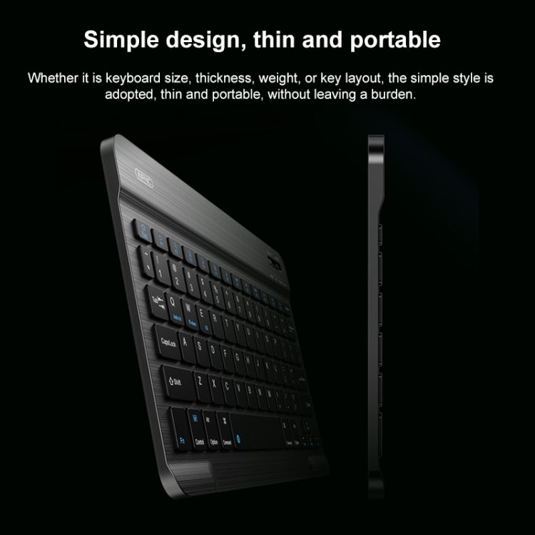 YS-001 9.7-10.1 Inch Tablets Phones Universal Mini Wireless Bluetooth Keyboard, Style:Only Keypad(Black) - Universal Keyboard by PMC TechLife | Online Shopping South Africa | PMC TechLife