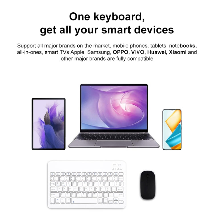 YS-001 9.7-10.1 Inch Tablets Phones Universal Mini Wireless Bluetooth Keyboard, Style:Only Keypad(Black) - Universal Keyboard by PMC TechLife | Online Shopping South Africa | PMC TechLife