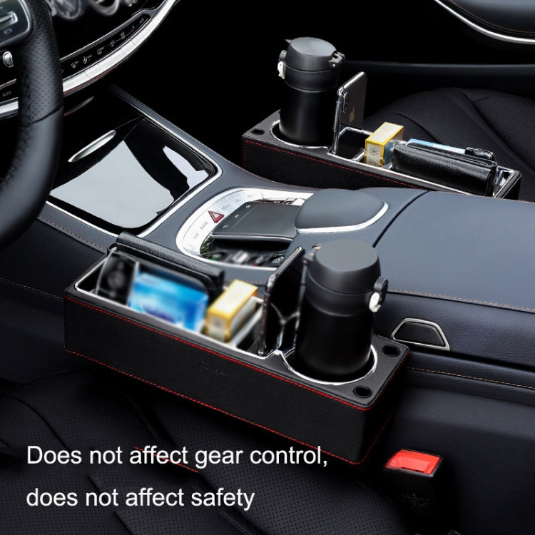 SUSISUN SNH010 Car Seat Gap Storage Box, Style:Co-driver(Apricot) - free shipping - PMC TechLife - Order now!