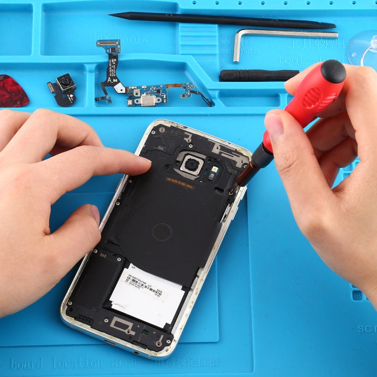 32-in-1 CRV Steel Mobile Phone Disassembly Repair Tool Multi-function Combination Screwdriver Set(Red) - free shipping - PMC TechLife - Order now!