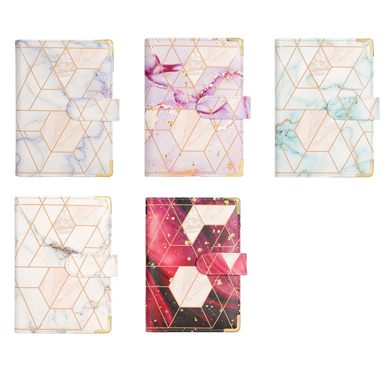 A6 Loose-leaf Notebook Budget Book Marbled Handbook,Style: Basic Model(Rose) - Notebooks by PMc TechLife | Online Shopping South Africa | PMc TechLife | Buy Now Pay Later Mobicred