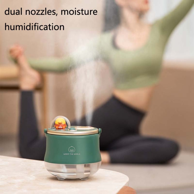 F08 Wired Water Replenishing Double Spray Humidifier LED Night Light Humidifier(Pink) - free shipping - PMC TechLife - Order now!