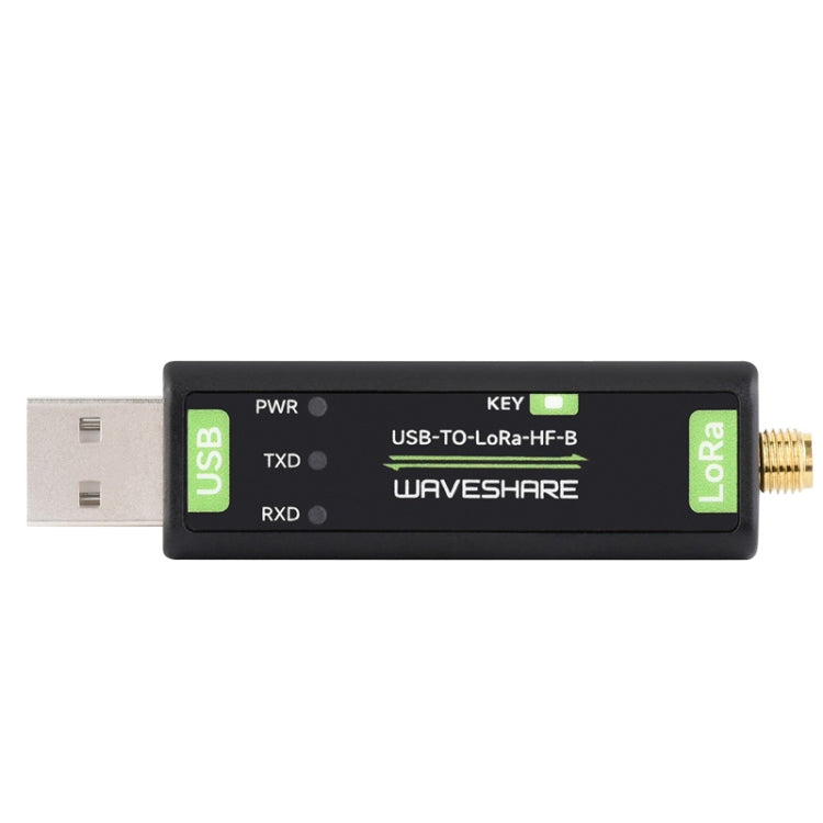 2pcs Waveshare 24514 USB To LoRa Data Transfer Module Based On SX1262 LF Version Using XTAL Crystal Oscillator - Transmitters & Receivers Module by WAVESHARE | Online Shopping South Africa | PMC Jewellery | Buy Now Pay Later Mobicred