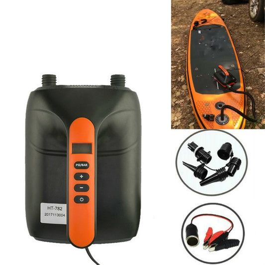 SUP Surf Paddle Board Canoe Inflatable Boat Car High Pressure Electric Air Pump, Specification:782High-pressure Pump+Battery Folder - Inflatable Pump by PMC Jewellery | Online Shopping South Africa | PMC Jewellery