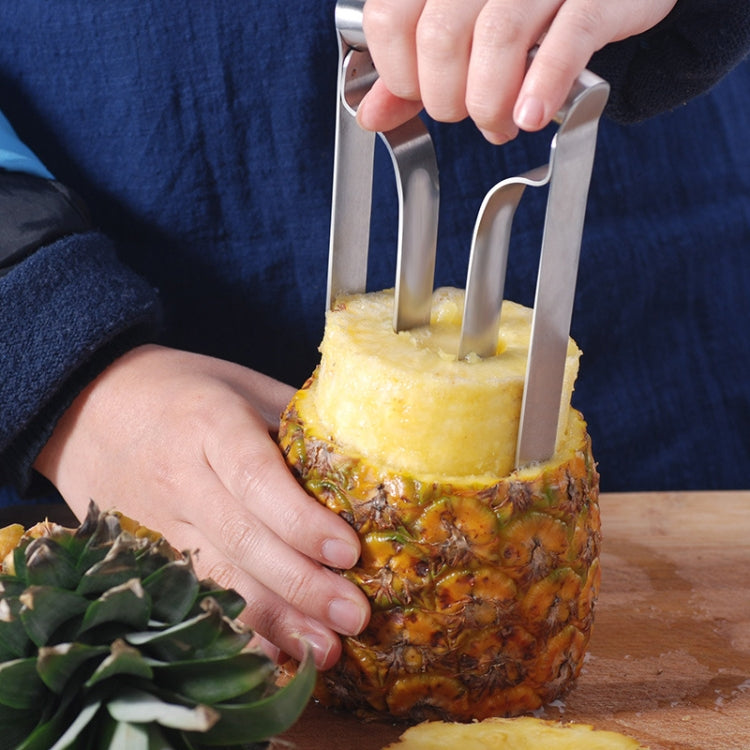 Stainless Steel Pineapple Knife Peeler Pineapple Core Remover - Cutter & Peeler by PMC Jewellery | Online Shopping South Africa | PMC Jewellery