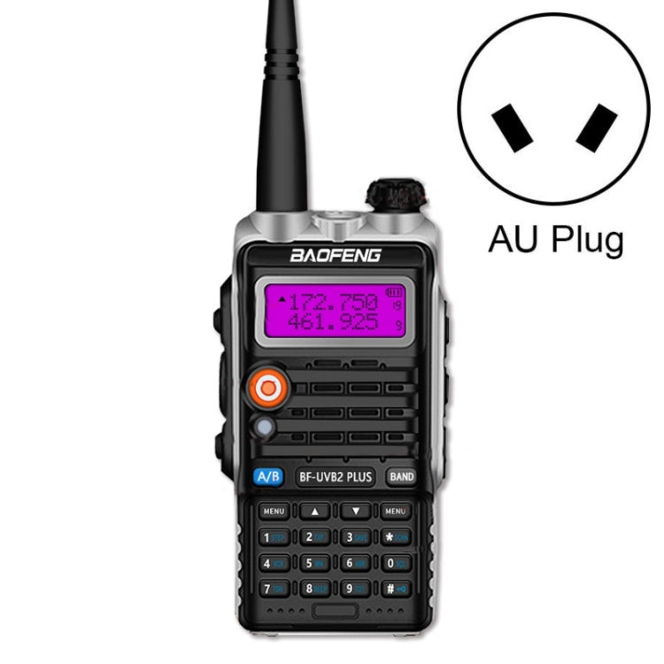 Baofeng BF-B2Plus Outdoor 50km Mini High-power FM Walkie-talkie, Plug Specifications:AU Plug - Handheld Walkie Talkie by Baofeng | Online Shopping South Africa | PMC Jewellery | Buy Now Pay Later Mobicred