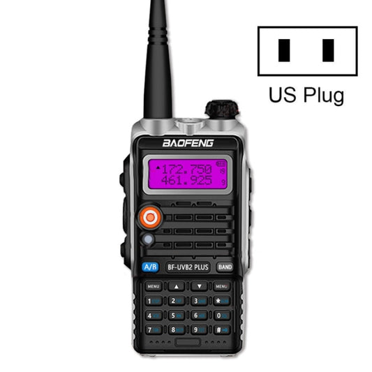 Baofeng BF-B2Plus Outdoor 50km Mini High-power FM Walkie-talkie, Plug Specifications:US Plug - Handheld Walkie Talkie by Baofeng | Online Shopping South Africa | PMC Jewellery | Buy Now Pay Later Mobicred