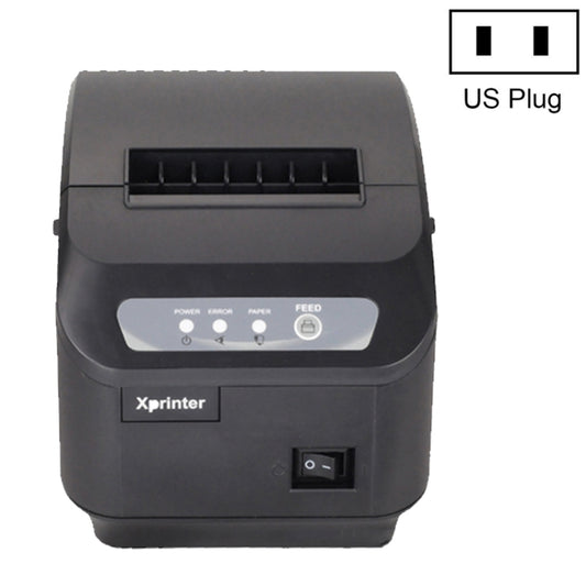 Xprinter XP-Q200II Thermal Small Receipt Printer Catering And Kitchen Receipt Printer 80mm Cutter, Interface Type:USB COM Interface(US Plug) - Printer by Xprinter | Online Shopping South Africa | PMC Jewellery | Buy Now Pay Later Mobicred