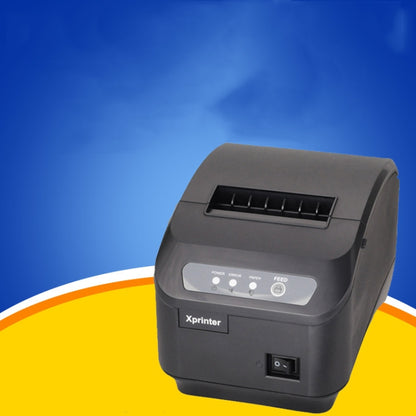 Xprinter XP-Q200II Thermal Small Receipt Printer Catering And Kitchen Receipt Printer 80mm Cutter, Interface Type:LAN Interface(EU Plug) - Printer by Xprinter | Online Shopping South Africa | PMC Jewellery | Buy Now Pay Later Mobicred