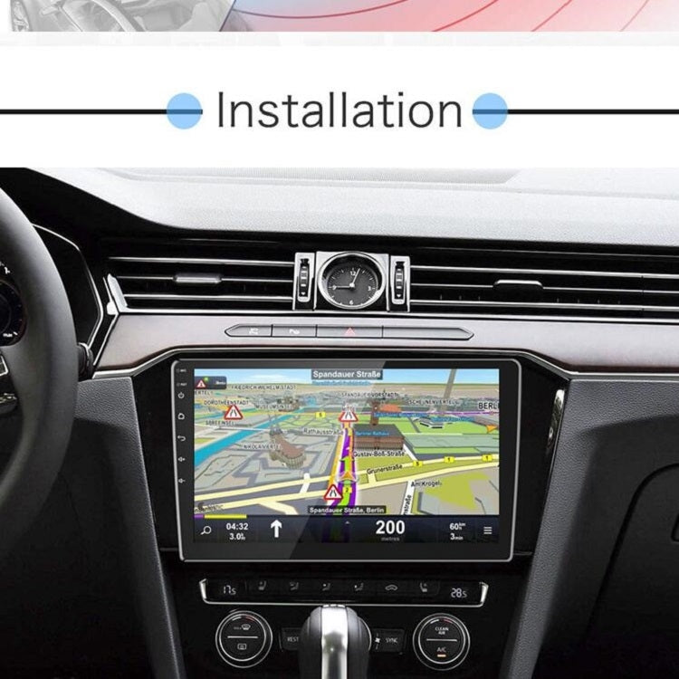 Universal Machine Android Smart Navigation Car Navigation DVD Reversing Video Integrated Machine, Size:10inch 1+16G, Specification:Standard+8 Lights Camera - Car DVD by PMC TechLife | Online Shopping South Africa | PMC TechLife | Buy Now Pay Later Mobicred