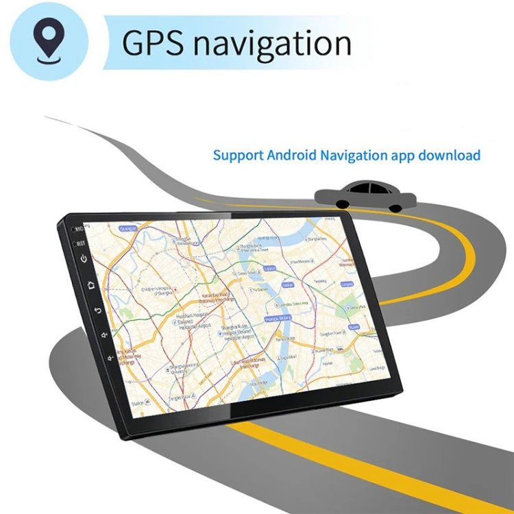 Universal Machine Android Smart Navigation Car Navigation DVD Reversing Video Integrated Machine, Size:10inch 1+16G, Specification:Standard+12 Lights Camera - Car DVD by PMC TechLife | Online Shopping South Africa | PMC TechLife | Buy Now Pay Later Mobicred