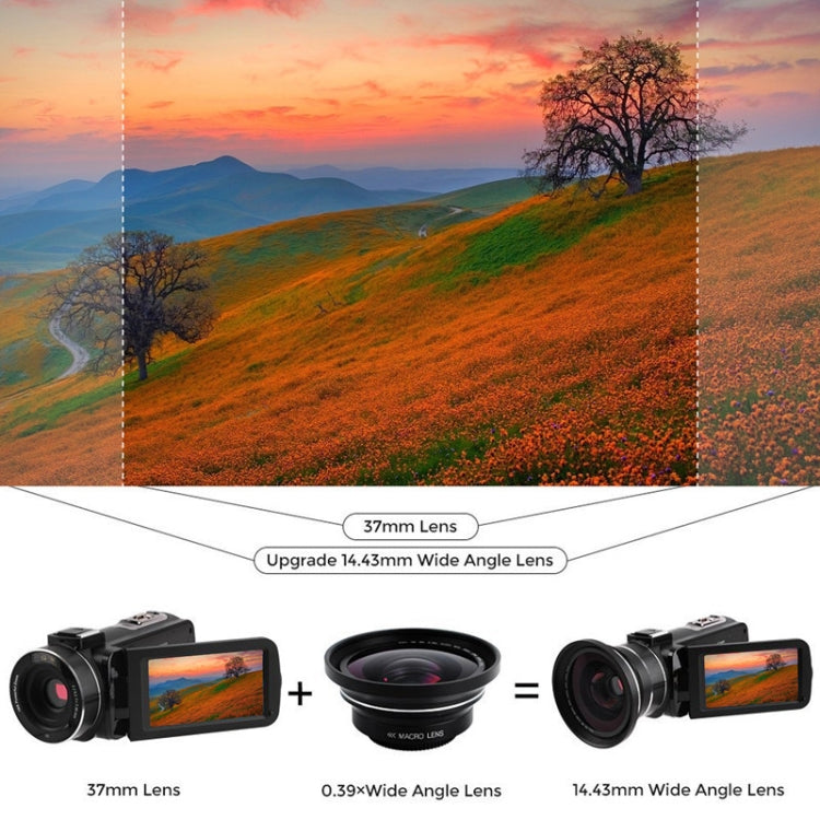 72mm 2 in 1 0.39X Wide Angle Lens + Macro Lens - Auxiliary Lens by PMC TechLife | Online Shopping South Africa | PMC TechLife | Buy Now Pay Later Mobicred