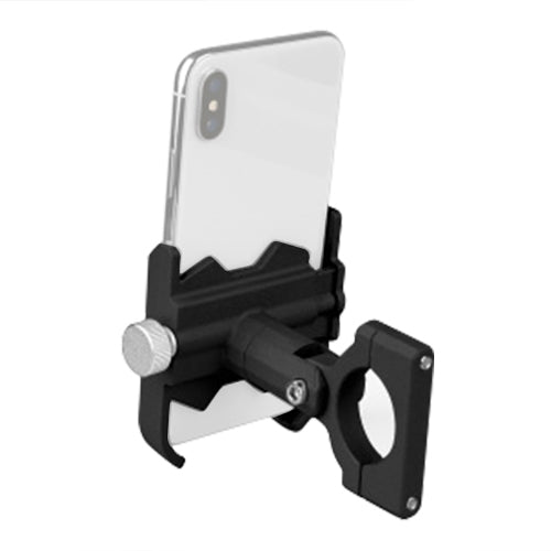 Bicycle Mobile Phone Holder Motorcycle Electric Car Navigation Mobile Phone Holder, Style:Handlebars(Black) - Holders by PMC Jewellery | Online Shopping South Africa | PMC Jewellery | Buy Now Pay Later Mobicred