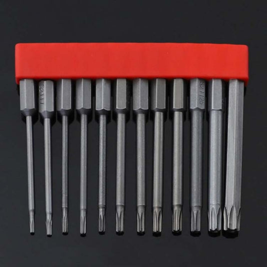 12 PCS / Set Screwdriver Bit With Magnetic S2 Alloy Steel Electric Screwdriver, Specification:9 - Drill & Drill Bits by PMC Jewellery | Online Shopping South Africa | PMC Jewellery | Buy Now Pay Later Mobicred