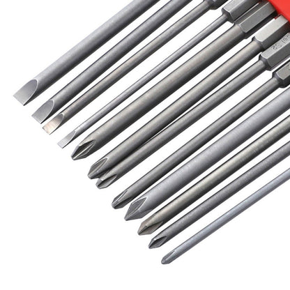 12 PCS / Set Screwdriver Bit With Magnetic S2 Alloy Steel Electric Screwdriver, Specification:10 - Drill & Drill Bits by PMC Jewellery | Online Shopping South Africa | PMC Jewellery | Buy Now Pay Later Mobicred