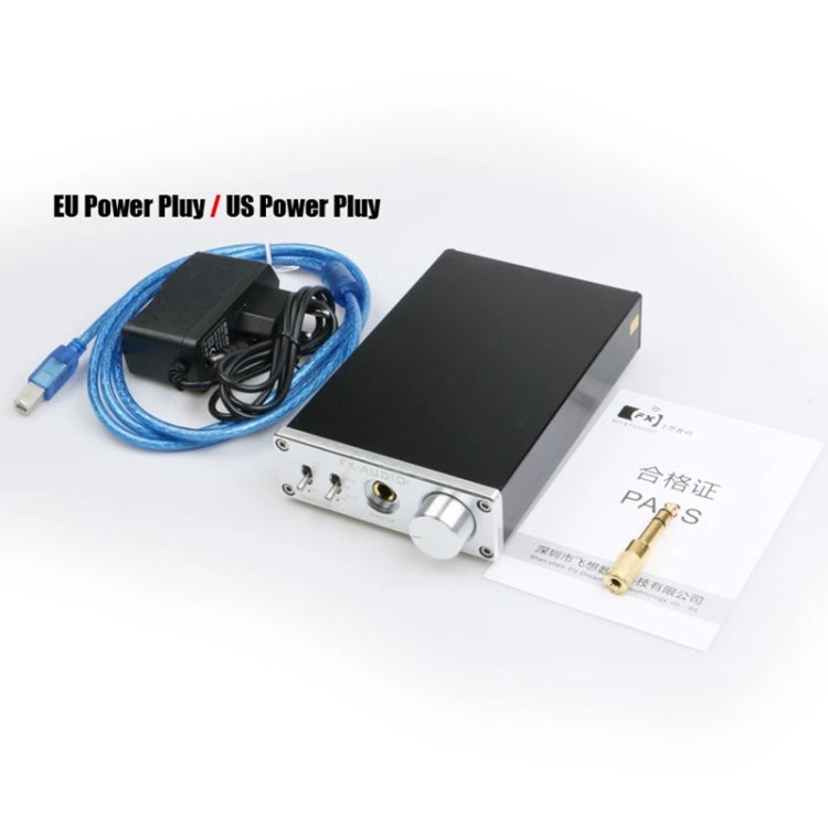 FX-AUDIO DAC-X6 Fever HiFi Fiber Coaxial USB Amp Digital Audio DAC Decoder 24BIT/192(Silver) - free shipping - PMC TechLife - Order now!