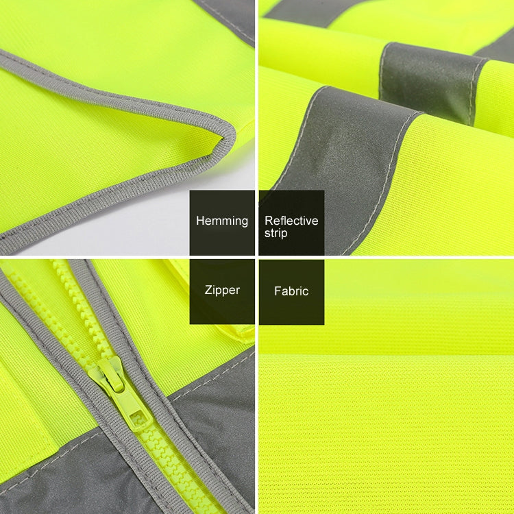 Multi-pockets Safety Vest Reflective Workwear Clothing, Size:XL-Chest 124cm(Blue) - Reflective Safety Clothing by PMC Jewellery | Online Shopping South Africa | PMC Jewellery | Buy Now Pay Later Mobicred