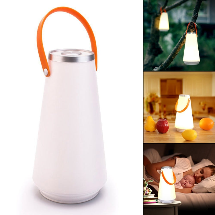 Portable Touch Switch Rechargeable LED Table Lamp Outdoor Camping Emergency Night Light with Handle - Camping Lighting by PMc TechLife | Online Shopping South Africa | PMc TechLife | Buy Now Pay Later Mobicred