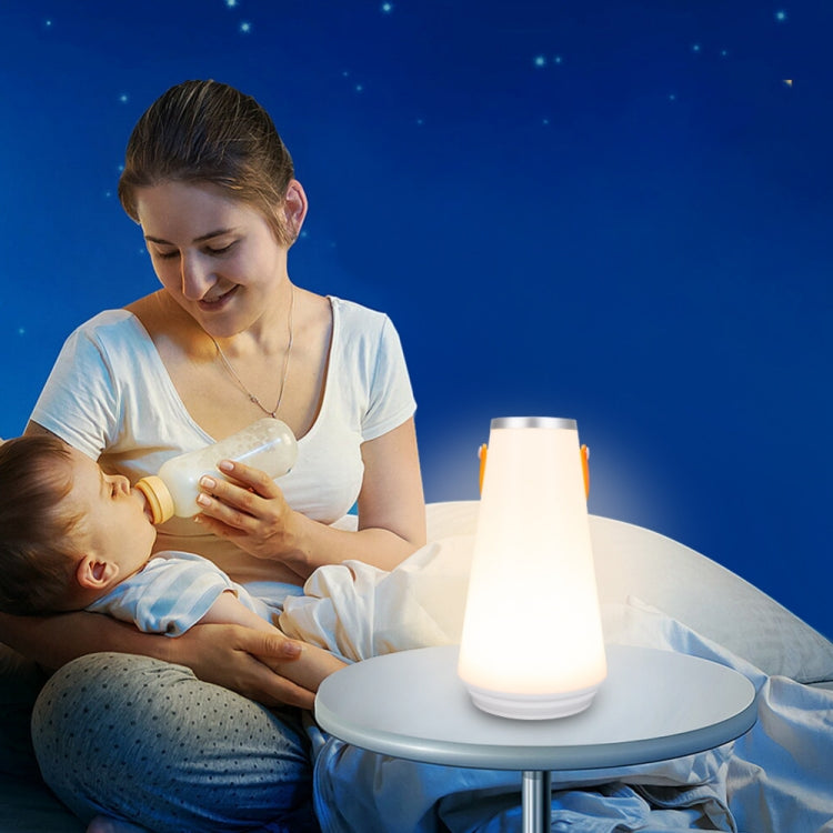 Portable Touch Switch Rechargeable LED Table Lamp Outdoor Camping Emergency Night Light with Handle - Camping Lighting by PMc TechLife | Online Shopping South Africa | PMc TechLife | Buy Now Pay Later Mobicred