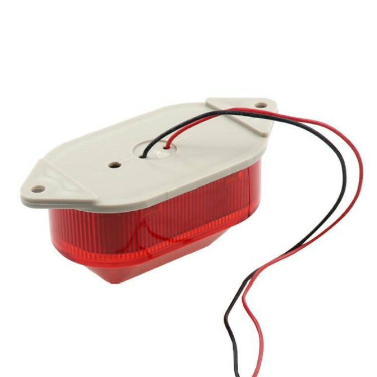 DC12V Led Mini Strobe Signal Warning Light Silent Warning Light(Orange) - Warning Lights by PMC TechLife | Online Shopping South Africa | PMC TechLife | Buy Now Pay Later Mobicred